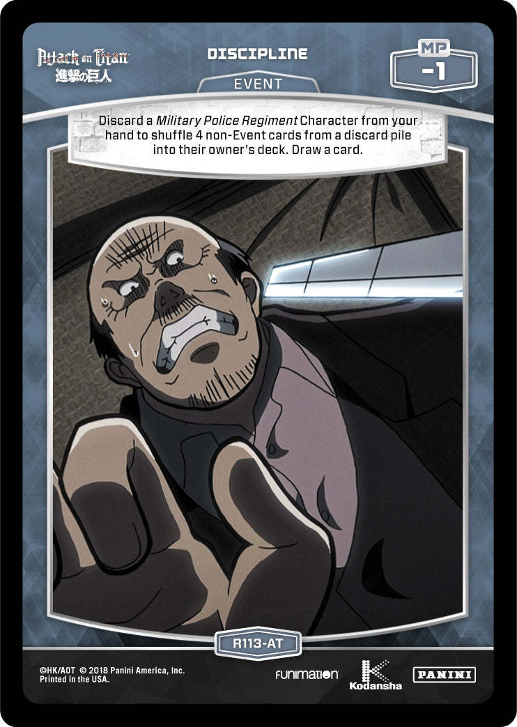 Discipline (113) [AOT] - MetaX TCG Single