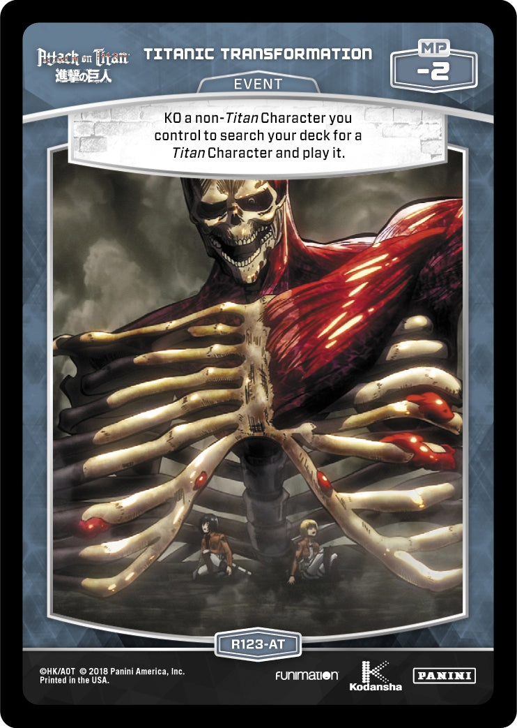 Titanic Transformation (123) [AOT] - MetaX TCG Single