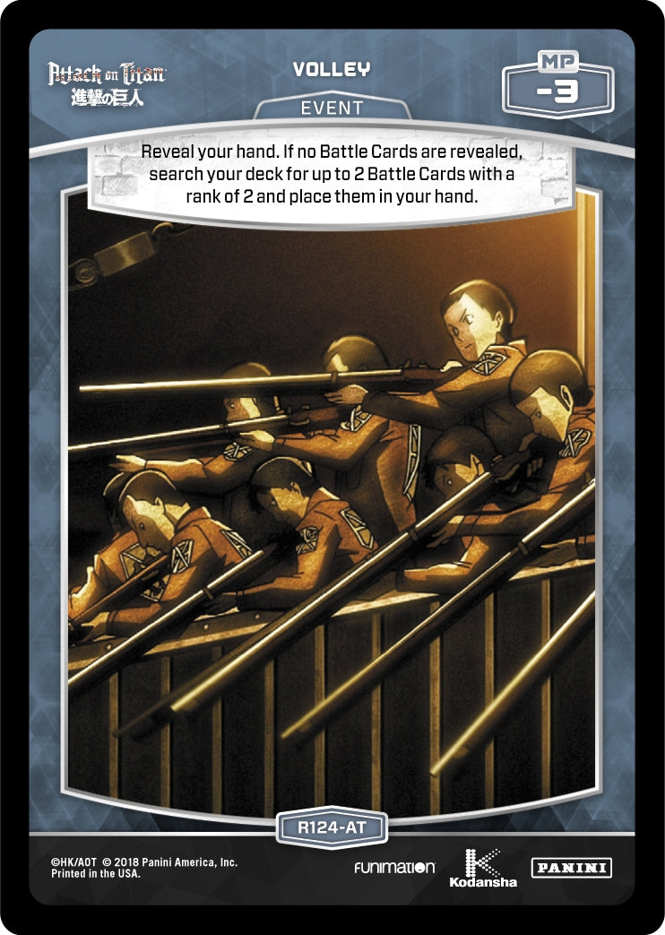 Volley (124) [AOT] - MetaX TCG Single