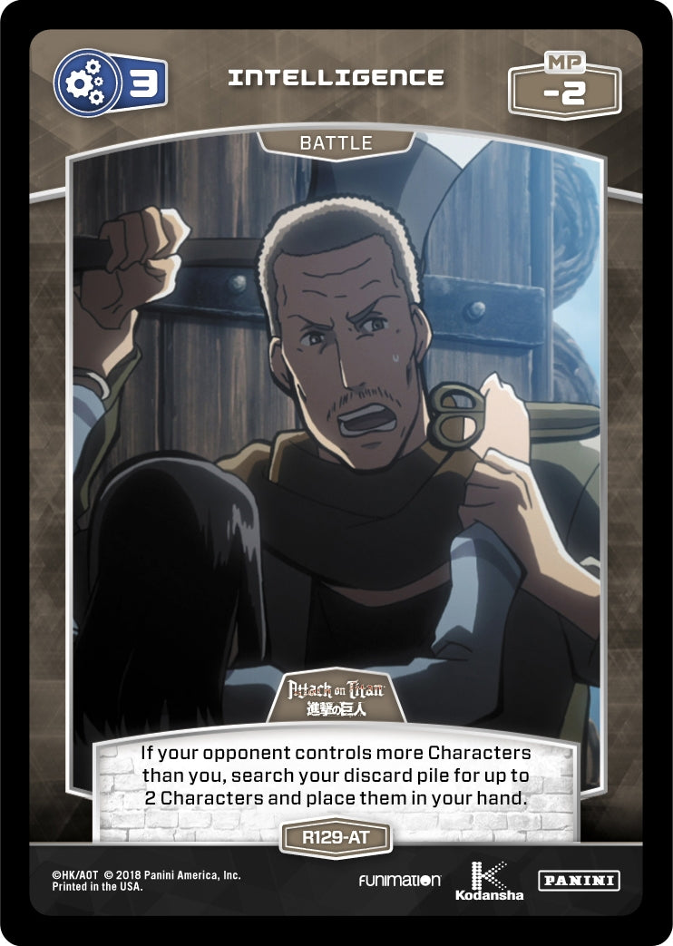 3 Intelligence (R129-AT) (129) [AOT] - MetaX TCG Single