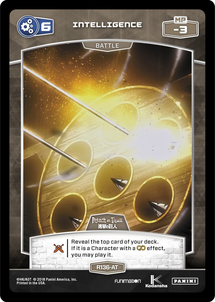 6 Intelligence (R136-AT) (136) [AOT] - MetaX TCG Single