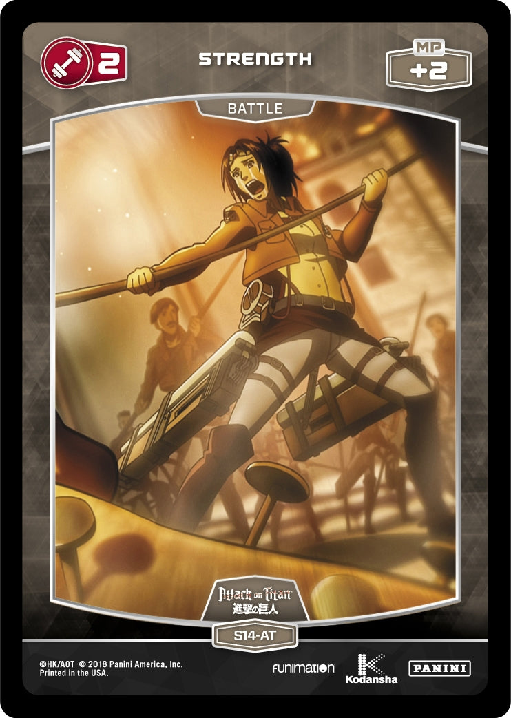 2 Strength (S14-AT) (14) [AOT] - MetaX TCG Single