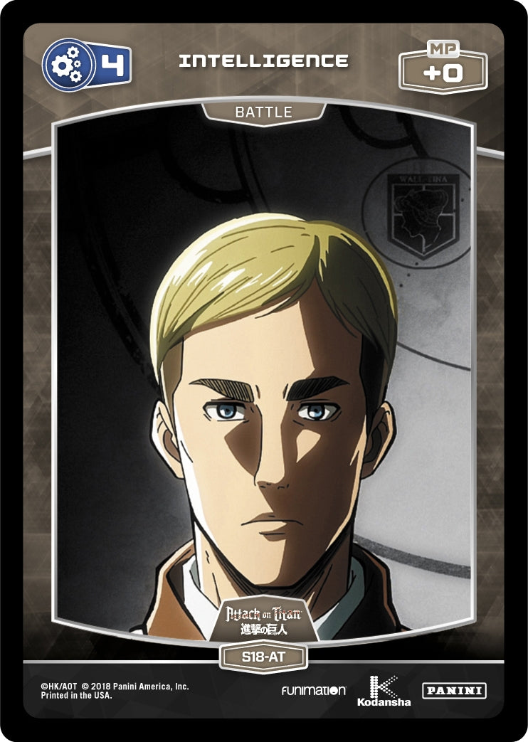 4 Intelligence (S18-AT) (18) [AOT] - MetaX TCG Single