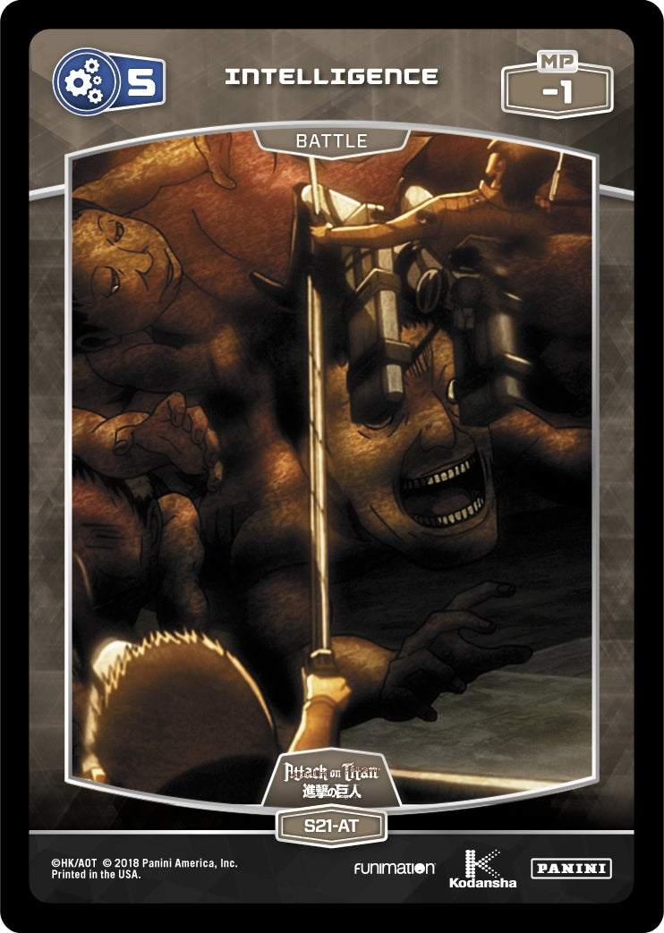 5 Intelligence (S21-AT) (21) [AOT] - MetaX TCG Single