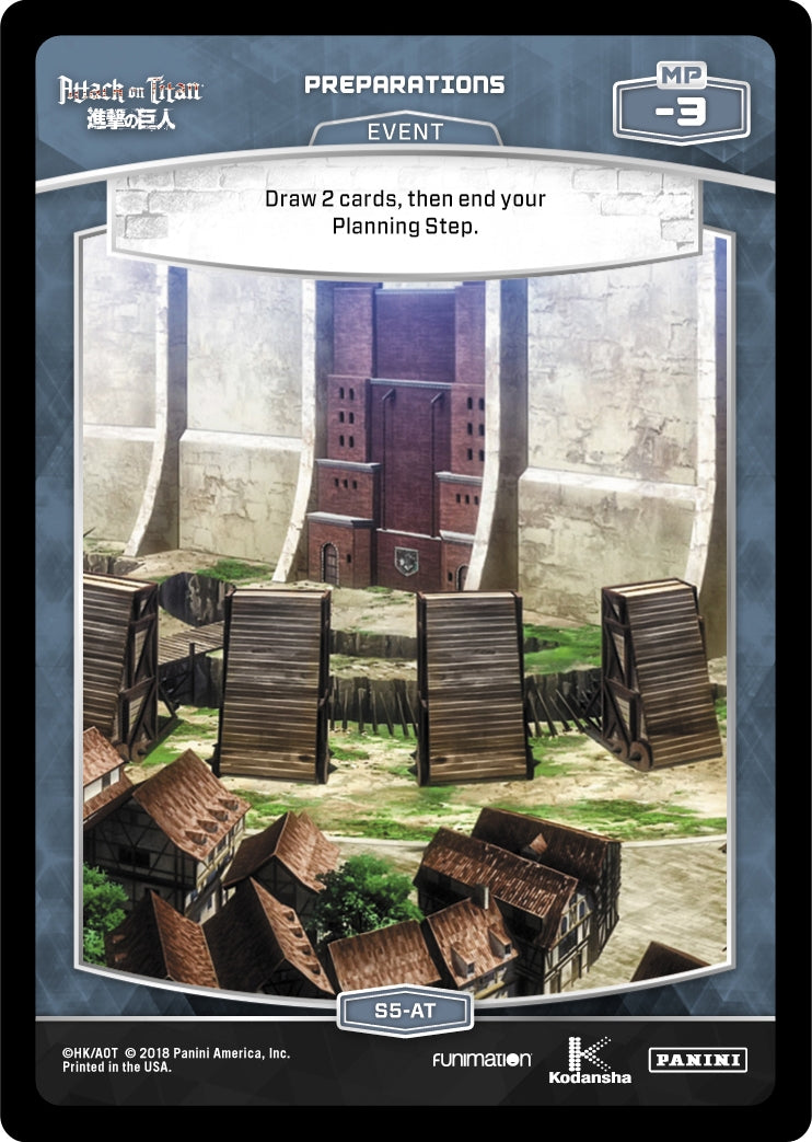 Preparations (S5-AT) (5) [AOT] - MetaX TCG Single