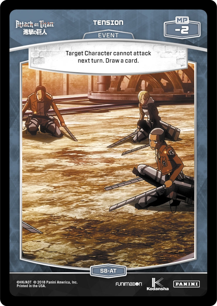 Tension (S8-AT) (8) [AOT] - MetaX TCG Single