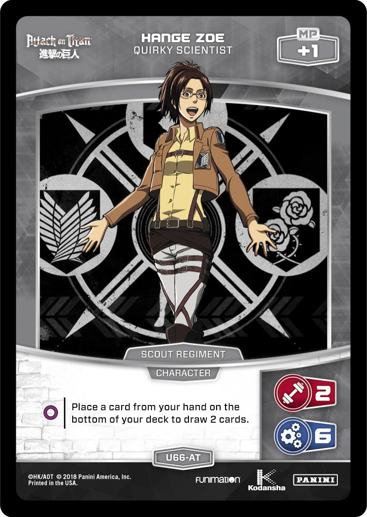 Hange Zoe - Quirky Scientist (66) [AOT] - MetaX TCG Single