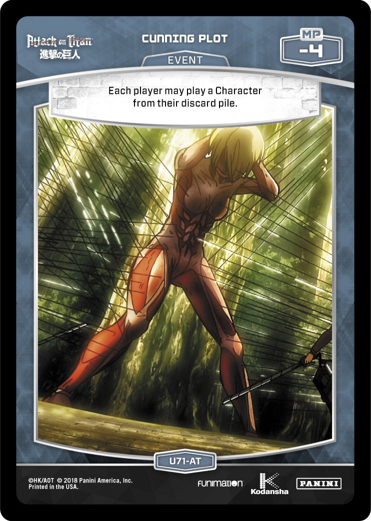 Cunning Plot (71) [AOT] - MetaX TCG Single