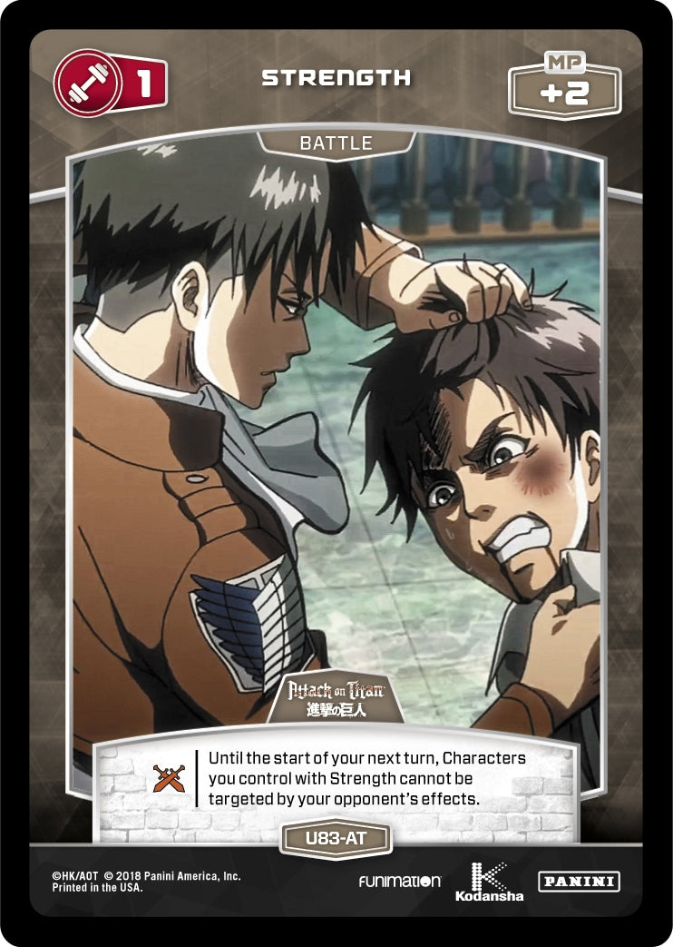 1 Strength (U83-AT) (83) [AOT] - MetaX TCG Single