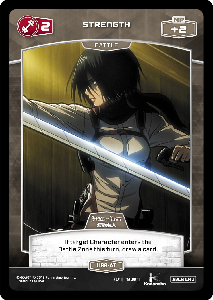2 Strength (U86-AT) (86) [AOT] - MetaX TCG Single