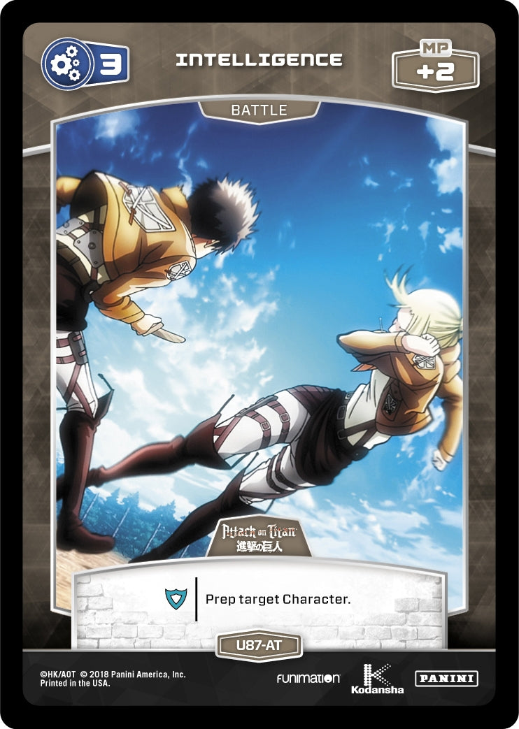 3 Intelligence (U87-AT) (87) [AOT] - MetaX TCG Single