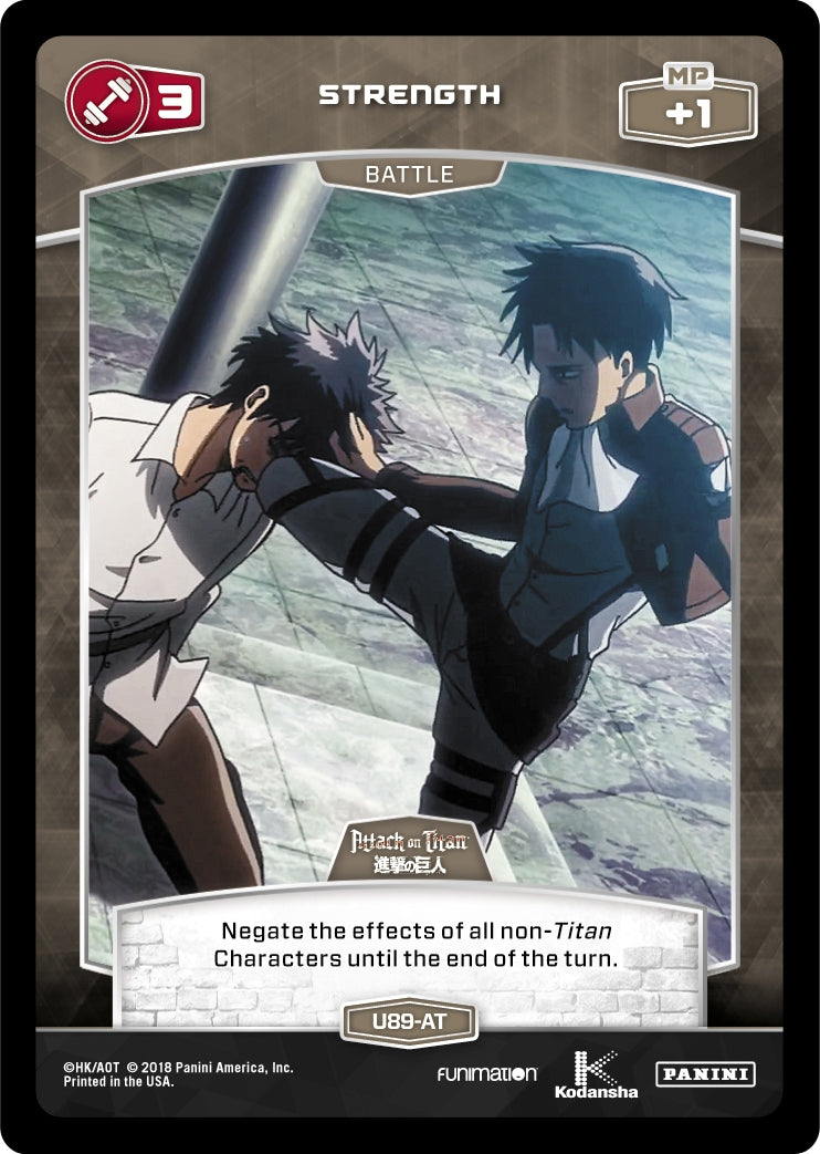 3 Strength (U89-AT) (89) [AOT] - MetaX TCG Single