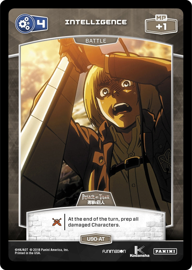 4 Intelligence (U90-AT) (90) [AOT] - MetaX TCG Single