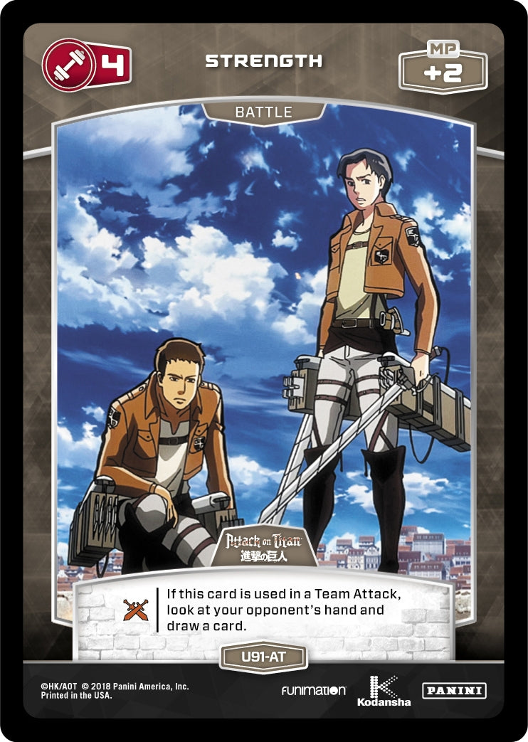 4 Strength (U91-AT) (91) [AOT] - MetaX TCG Single