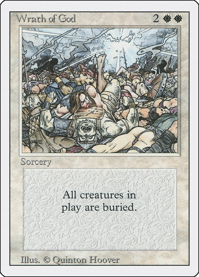 Wrath of God [3ED] - MTG Single