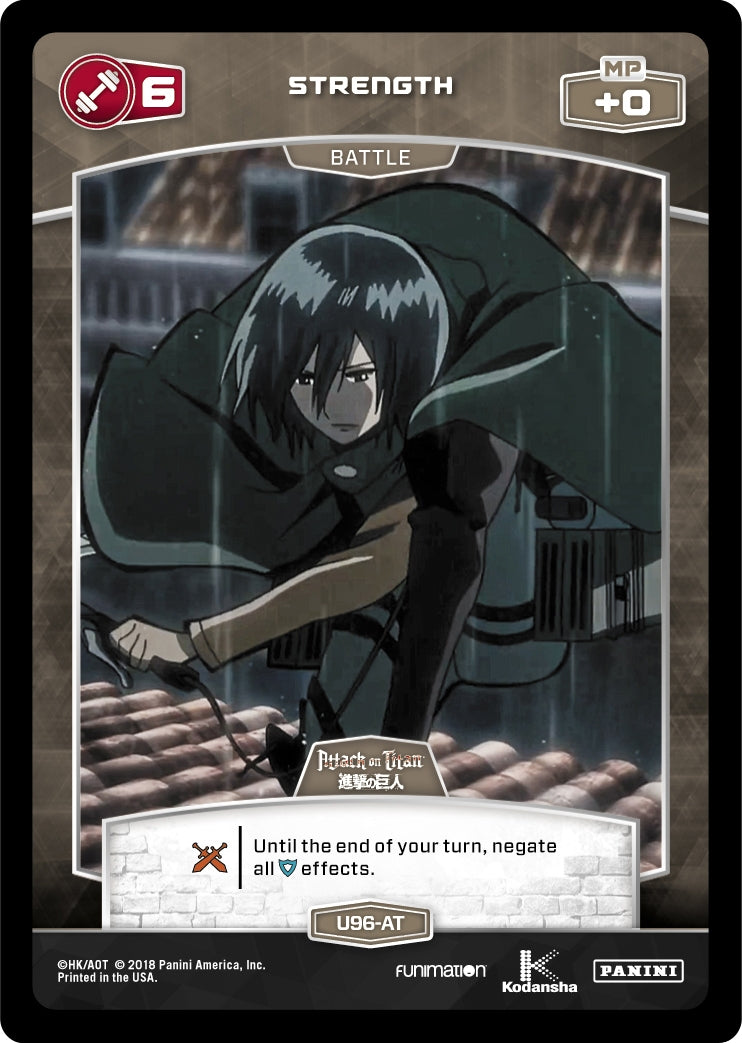 6 Strength (U96-AT) (96) [AOT] - MetaX TCG Single