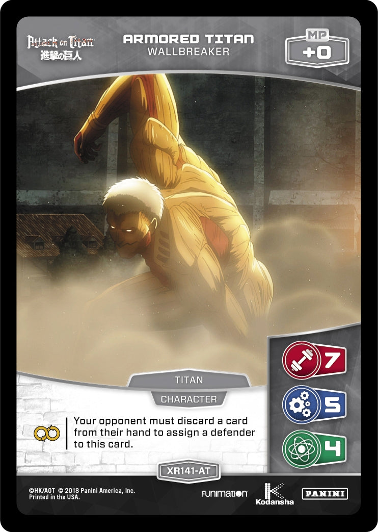 Armored Titan - Wallbreaker (141) [AOT] - MetaX TCG Single