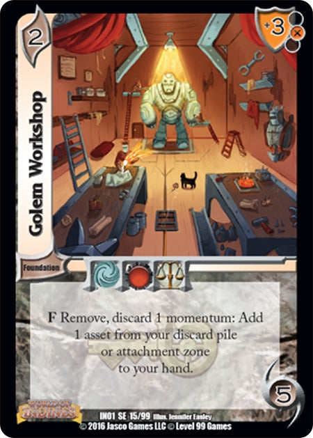 Golem Workshop (15) [IN01] - UniVersus Single