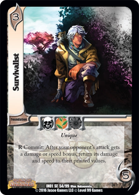 Survivalist (54) [IN01] - UniVersus Single
