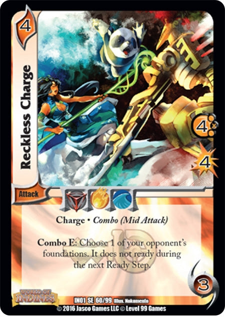 Reckless Charge (60) [IN01] - UniVersus Single