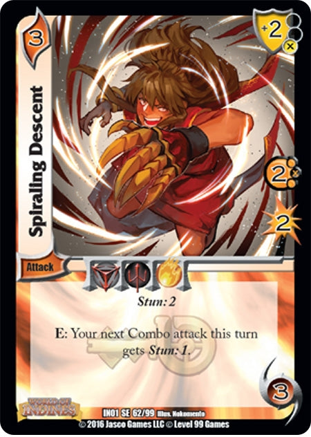 Spiraling Descent (62) [IN01] - UniVersus Single