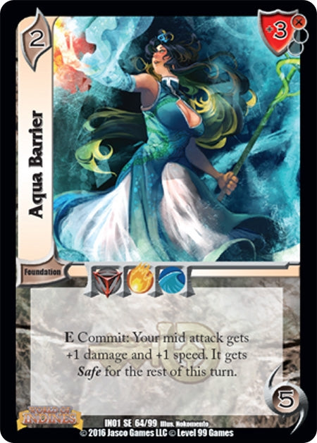 Aqua Barrier (64) [IN01] - UniVersus Single