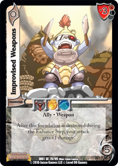 Improvised Weapons (70) [IN01] - UniVersus Single