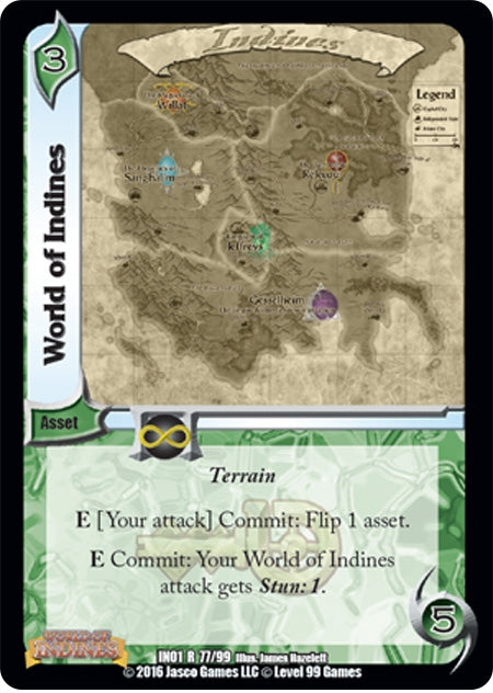 World of Indines (77) [IN01] - UniVersus Single