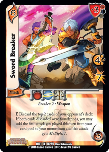 Sword Breaker (8) [IN01] - UniVersus Single