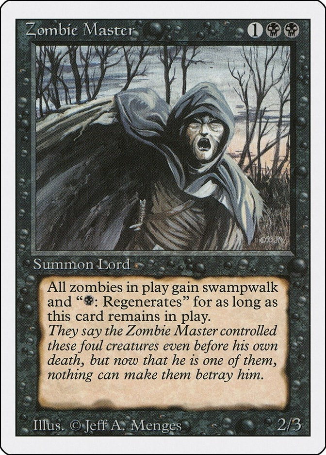 Zombie Master [3ED] - MTG Single