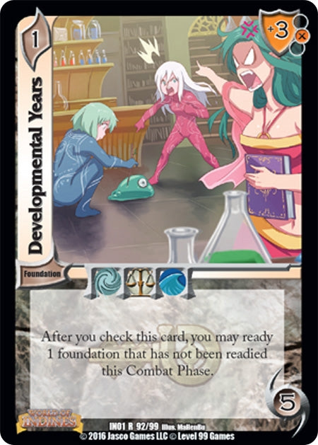 Developmental Years (92) [IN01] - UniVersus Single