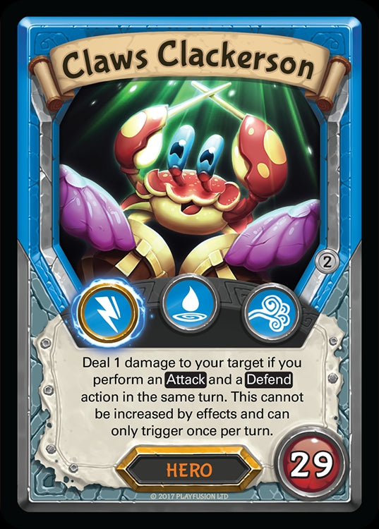 Claws Clackerson (Claimed) [MYT] - Lightseekers TCG Single
