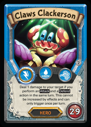 Claws Clackerson (Unclaimed) [MYT] - Lightseekers TCG Single