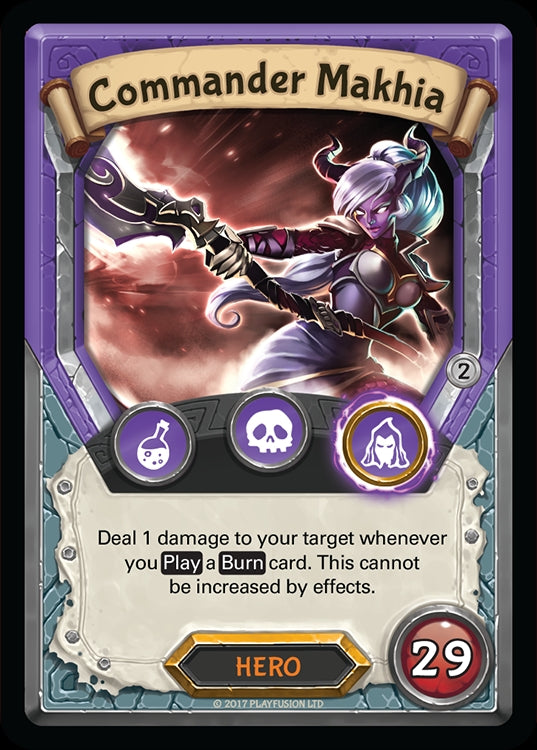 Commander Makhia (Claimed) [MYT] - Lightseekers TCG Single