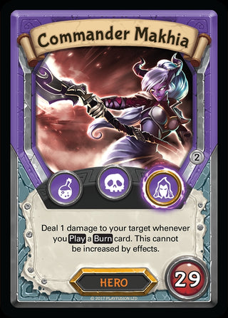 Commander Makhia (Claimed) [MYT] - Lightseekers TCG Single