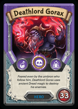 Deathlord Gorax (Claimed) [MYT] - Lightseekers TCG Single