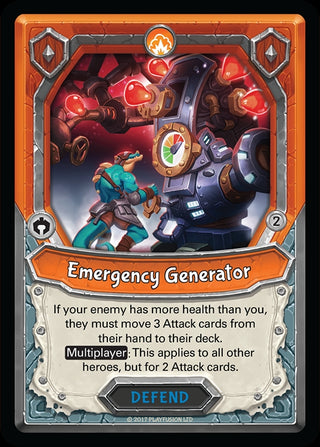 Emergency Generator (Claimed) [MYT] - Lightseekers TCG Single