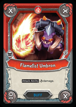 Flamefist Umbron (Unclaimed) [MYT] - Lightseekers TCG Single