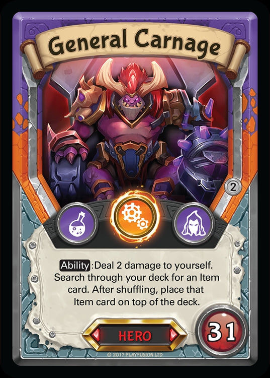 General Carnage (Claimed) [MYT] - Lightseekers TCG Single
