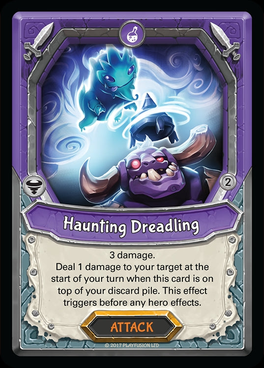Haunting Dreadling (Unclaimed) [MYT] - Lightseekers TCG Single