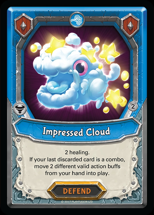 Impressed Cloud (Unclaimed) [MYT] - Lightseekers TCG Single