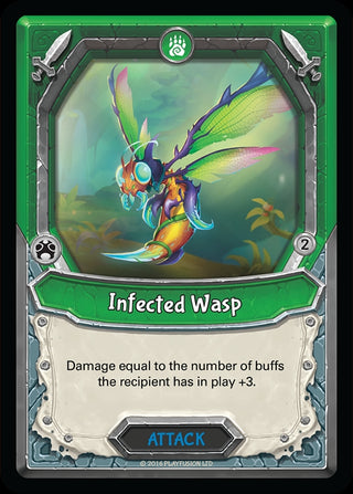 Infected Wasp (Claimed) [MYT] - Lightseekers TCG Single