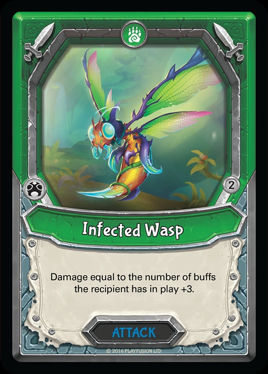 Infected Wasp (Unclaimed) [MYT] - Lightseekers TCG Single