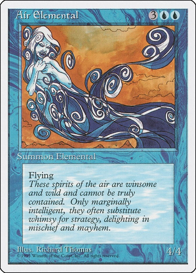 Air Elemental [4ED] - MTG Single