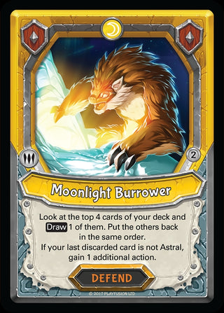 Moonlight Burrower (Claimed) [MYT] - Lightseekers TCG Single