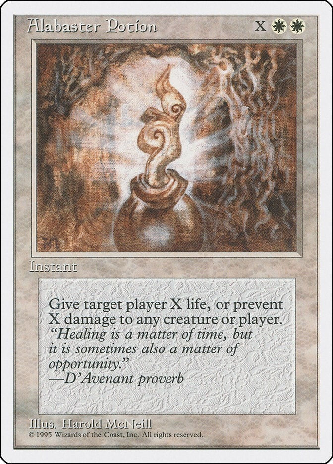 Alabaster Potion [4ED] - MTG Single