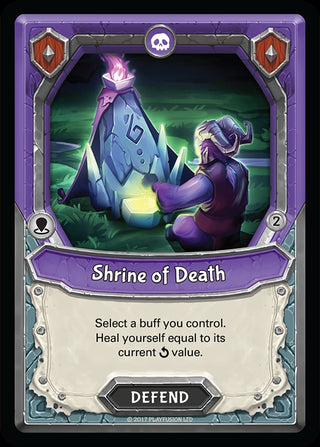 Shrine of Death (Claimed) [MYT] - Lightseekers TCG Single