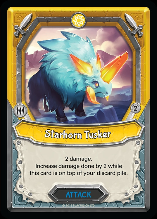 Starhorn Tusker (Unclaimed) [MYT] - Lightseekers TCG Single