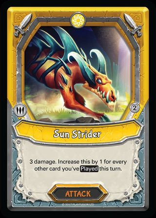 Sun Strider (Claimed) [MYT] - Lightseekers TCG Single