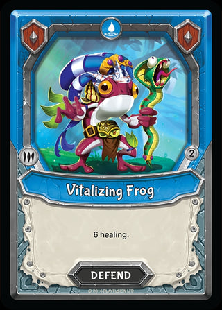 Vitalizing Frog (Unclaimed) [MYT] - Lightseekers TCG Single